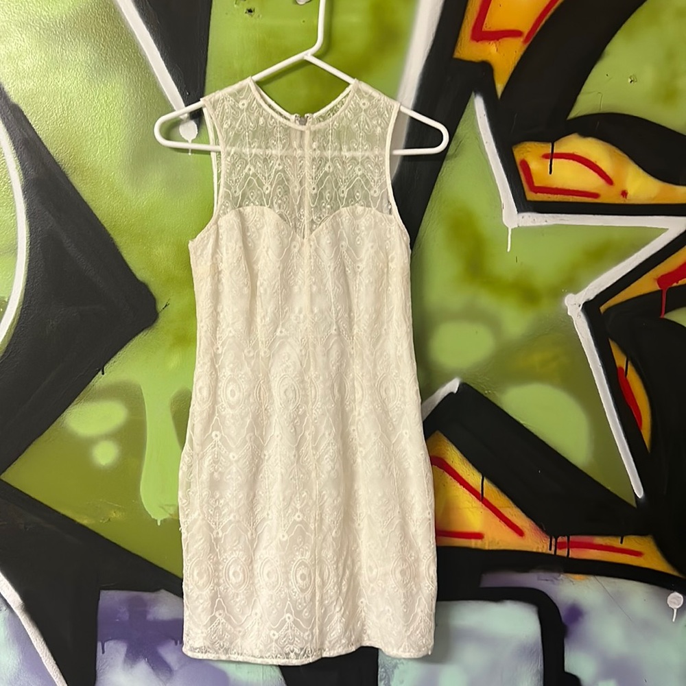 White Kensie Dress